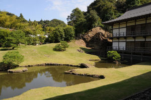 禅宗を象徴する庭園があります