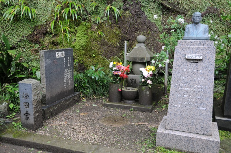 織田幹雄さんの墓所