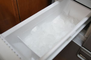 冷蔵庫の氷は溜まりません