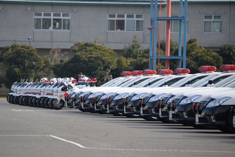 2015神奈川県警察年頭視閲式