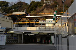 2月八景駅周辺大きな変化なし