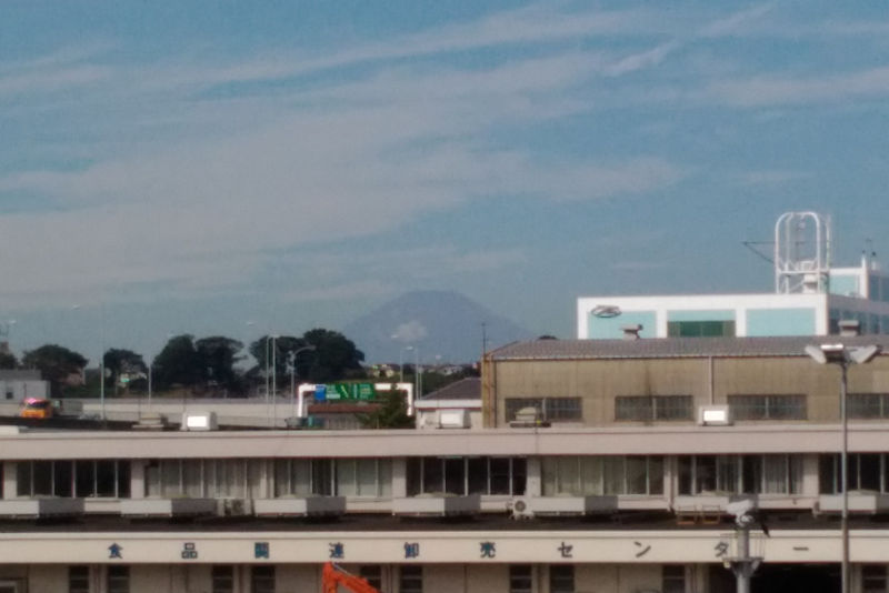 約82Km先の富士山