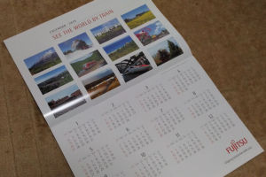 富士通の「世界の車窓から」カレンダー