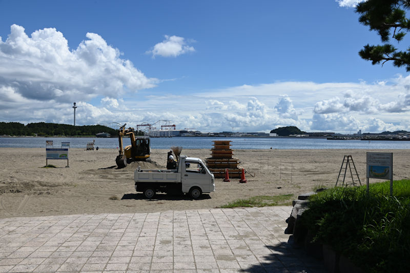 海の公園 サンドアートフェスティバル開催