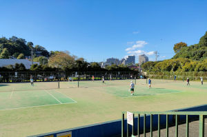 最後の横須賀市不入斗公園テニスコート