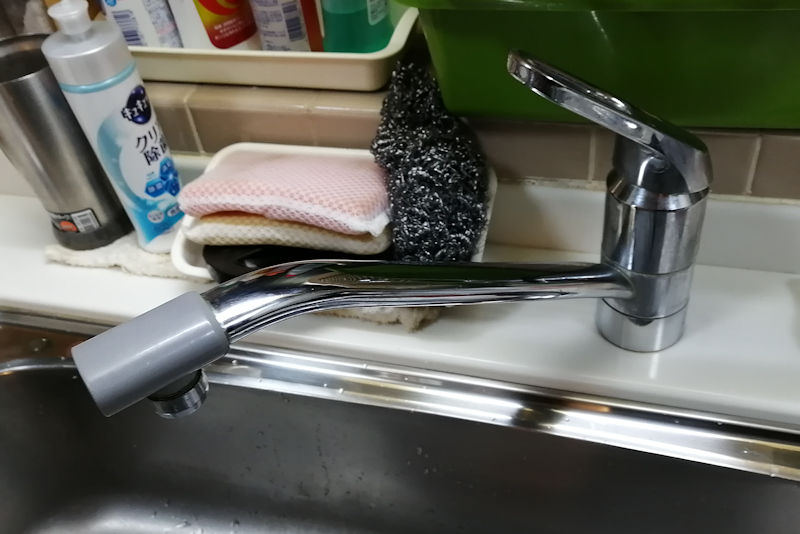 キッチン水栓水漏れ