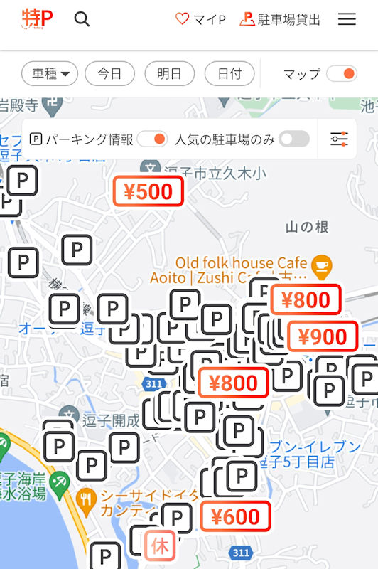 mapは逗子市