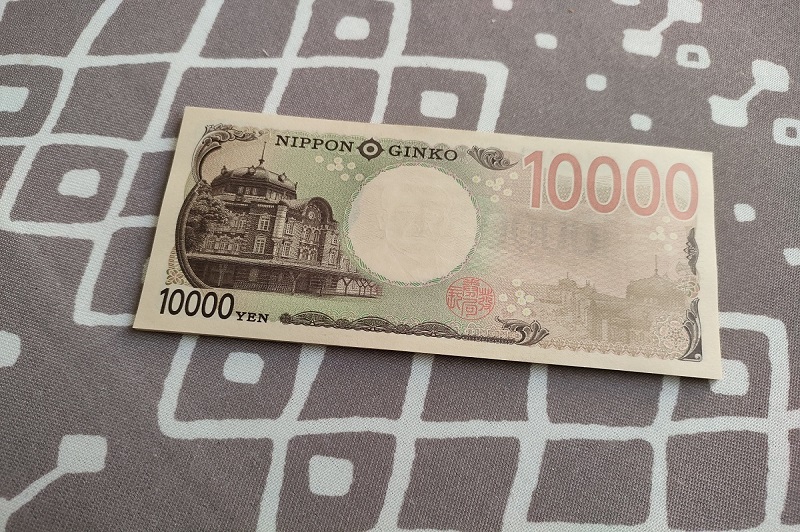 新1万円札の裏面