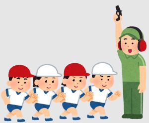 3年生になり80mの徒競走