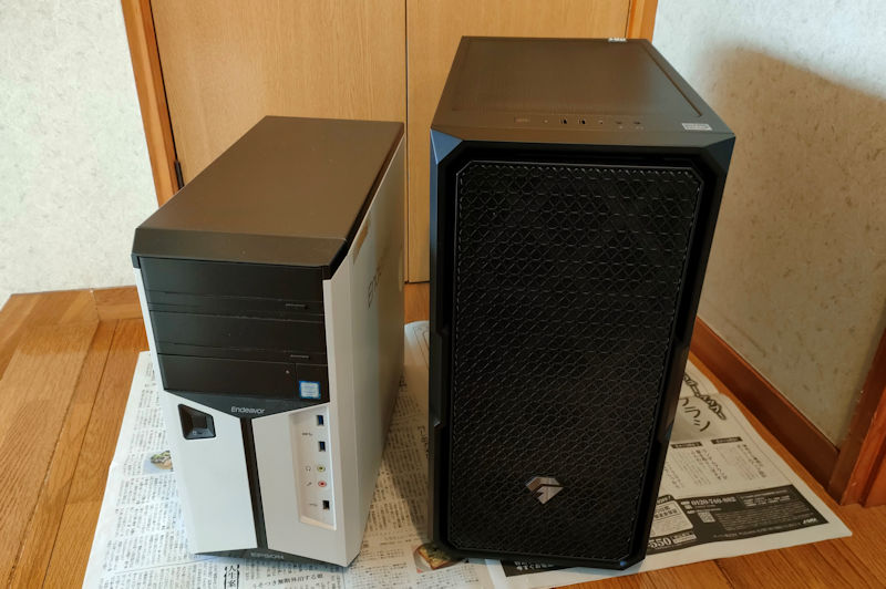 ゲーミングPC G-GEAR－5 入院